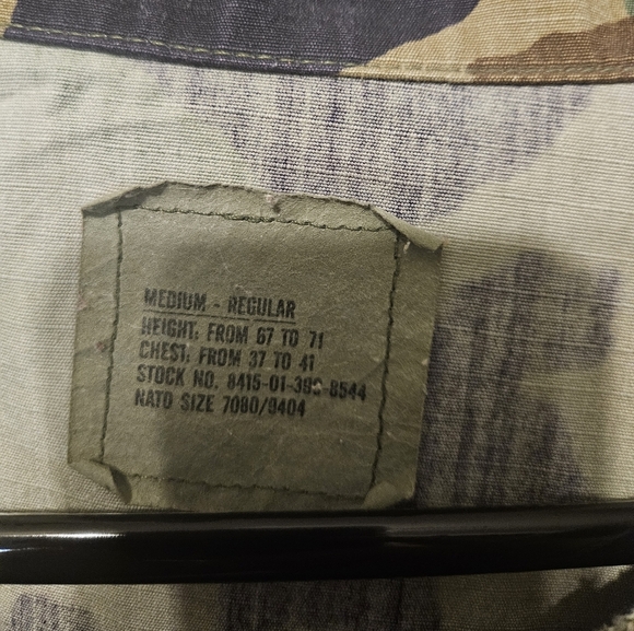 Military issue Summer top. Medium-Regular - Picture 3 of 8